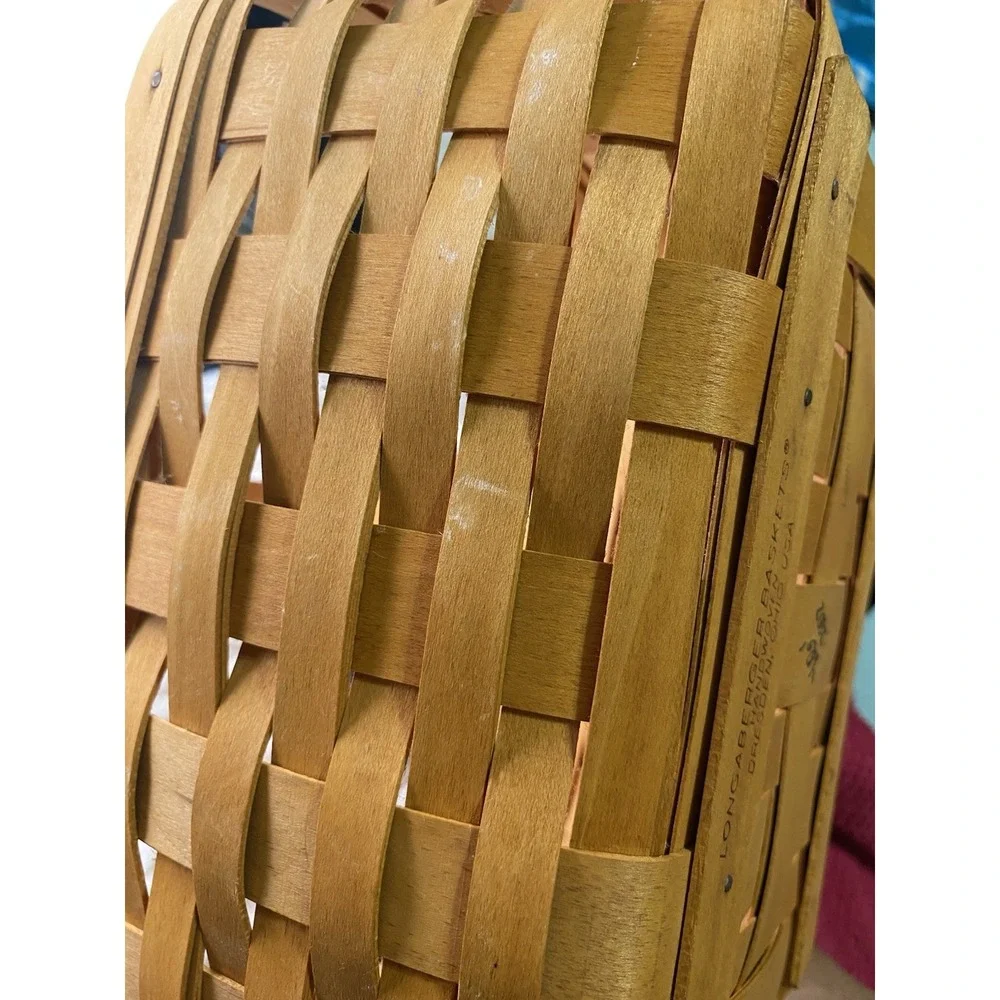 Longbergwe 2002 Oval Woven Wooden Basket